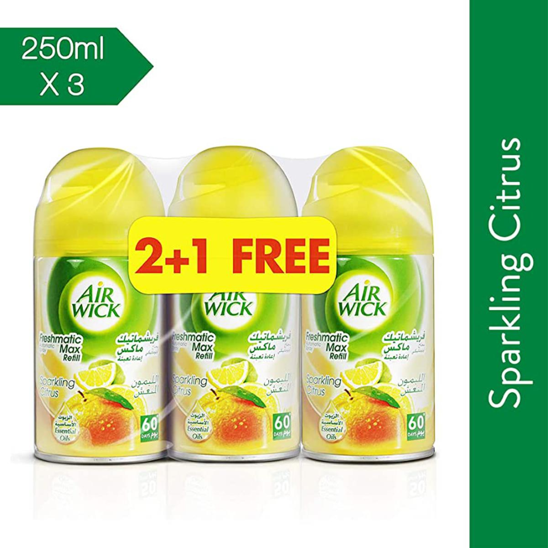 AIRWICK FRESHMATIC CITRUS REFILS 250ML